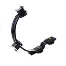 C-shaped Bracket Adjustable Flash Holder for Video Light DSLR Camera Camcorder