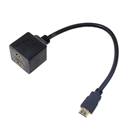HDMI Male To 2x HDMI Female Y Male to Female Splitter Adapter Cable Xbox 360 PS3 PC