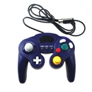 Wired Turbo Shock Game Controller for GameCube NGC and Wii Blue