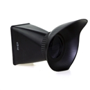 2.8X 3 Inch 3:2 LCD Viewfinder Magnifier Eyecup Extender V2 for Canon EOS 550D Rebel T2i Nikon D90