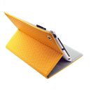The New Stylish Folio Magnetic PU Leather Case Smart Cover Stand for iPad 2 3rd Yellow