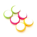 6 Pcs Multipurpose Cable Clips Cable Drop Organizer Green Pink Yellow