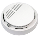 White Home Security System Photoelectric Wireless Smoke Detector Fire Alarm