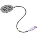 USB 13 LED Flexible Light Lamp for Laptop PC Notebook White