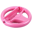 Steering Wheel for Wii Mario Kart Racing Game Remote Controller Pink New