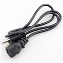 Trapezoid Computer Power Cord 3-Prong AC Power Supply Cable Adapter