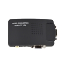 RCA Composite AV S-Video to VGA Converter Box for DVD DVR VCR Monitor Cheap 