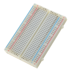 thumbnail image 2 of Frentaly 2-Pack Mini 400-Point Clear Solderless Breadboard – Prototype PCB Protoboard 2 of 6