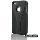 New Black 3-Piece Series Hard Case For Verizon ATT Apple iPhone 4 4S