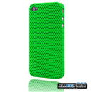 Green Hard Mesh Net Case Cover For Apple iPhone 4 4G
