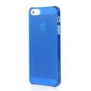 Ultra-thin Transparent  Blue PC Hard Back Case Cover Skin for Apple iPhone 5 6th