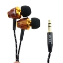 Awei ES-Q5 In Ear Earphone for iPhone 3GS 4 4S 5 iPod Touch Special Wood Design Brown