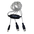 USB To MIDI Cable Converter PC to Music Keyboard Adapter