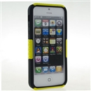 MESH SOFT RUBBER SKIN HARD CASE COVER WITH STAND FOR APPLE iPHONE 5