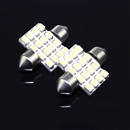 12 LEDs SMD 3528 Super 2 x 31mm White Festoon Dome Car Bulb Lamp LED Light New