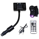 Car Bluetooth Steering Wheel FM Modulator Transmitter MP3 Player USB/TF/SD/MMC