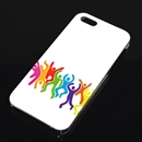 Peple People Painting Design Colorful Hard Case Cover for Apple iPhone 5 5G 5th Gen