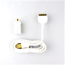 Belkin Micro Auto Car Charger with Sync Cable for iPod iPhone 4 4S F8Z446