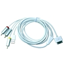 6FT USB TV RCA Audio Video Composite AV Cable to Ipod Adapter for iPad iPhone