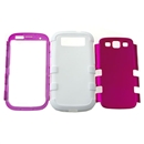 Pink Hard Silicone Case Cover for Samsung Galaxy S3 i9300