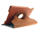 NEW 360 Degree Rotating PU Leather Case Cover w Swivel Stand for Apple iPad Mini Brown