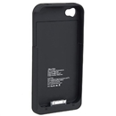 1900mah External Battery Power Charger Back Case Cover for iPhone4 4G 4S Black