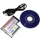 Express Card Expresscard 54mm to USB 3.0 2 Port Adapter