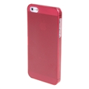 Ultra-thin Transparent Red PC Hard Back Case Cover Skin for Apple iPhone 5 6th