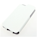White Anti-skid Stripe Leather Flip Snap-On Case Cover for Apple iPhone 5 5G 5th Gen