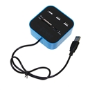 All In One Multi-card SD MMC M2 MS Reader With 3 Ports USB 2.0 Hub for Android Pad PC Notebook 