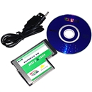 Hidden USB 3.0 eSATA II 2.0 Combo to Express Card ExpressCard 54 54mm Adapter