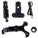 Universal 360 Rotating Car Holder with USB Charger for iPhone/Smartphones