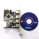 USB 3.0 PCI-e PCI Express Card PCIe 4 Port VLI Chipset
