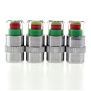 4x Car Safety Warning Air Pressure Tire Monitor Cap 2.4