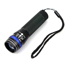 Zoomable 3 Modes LED Flashlight Torch 200 Lumen AA