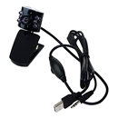 USB 30.0M 6 LED Webcam Camera Web Cam With Mic for Desktop PC Laptop 