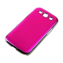 Wine Red Deluxe Aluminum Chrome Hard Case Cover for Samsung Galaxy S3 III GT i9300
