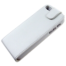 White Flip PU Leather Pouch Case Cover with Magnetic For Apple iPhone 5 iPhone5 New