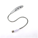 Flexible 3 LED USB Light Lamp for Laptop Notebook PC