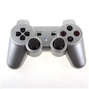 Wireless Bluetooth Game Controller for Sony PS3 Silver 
