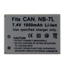 Camera Battery NB-7L NB7L for Canon PowerShot G10 G11 G12 SX30IS SX30 IS 