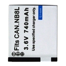 Camera Battery NB-7L NB7L for Canon PowerShot G10 G11 G12 SX30IS SX30 IS 