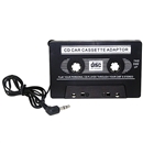 Black Car Cassette Tape Adapter For MP3 IPOD NANO TOUCH CD MD DVD GAME BOY