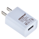 White USB 5V 1A Wall AC DC Home House Charging Charger Wall Power Adapter 5 Volt