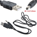 Replacement USB to 3.5mm 1.3mm Cable Black