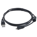  USB Cable/Cord for Sony Handycam DCR-SR40/E HDR-CX110/E DCR-SR200/E Black