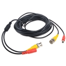 Pre-made All-in-One BNC Video and Power Cable Wire Cord with Connector for CCTV Security Camera