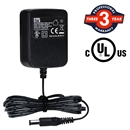 FITE ON 9V 1AUL Certified AC/DC Power Supply Charger Adapter with Negative Round Tip