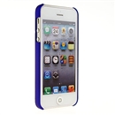 Deluxe Blue with Chrome Hole Snap-on Hard Cover Case for Apple iPhone 5 5G iPhone5 New