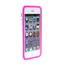 Pink White Bumper Frame TPU Silicone Soft Case Cover for the New iPhone 5G 5 iPhone5